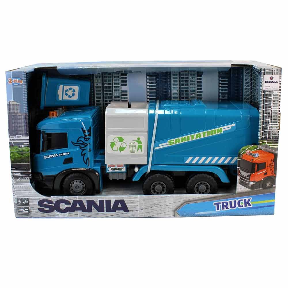 2-Play Traffic Spielzeug-LKW Scania Müllwagen Spielzeug XXL - ca. 50 cm, (1-tlg)