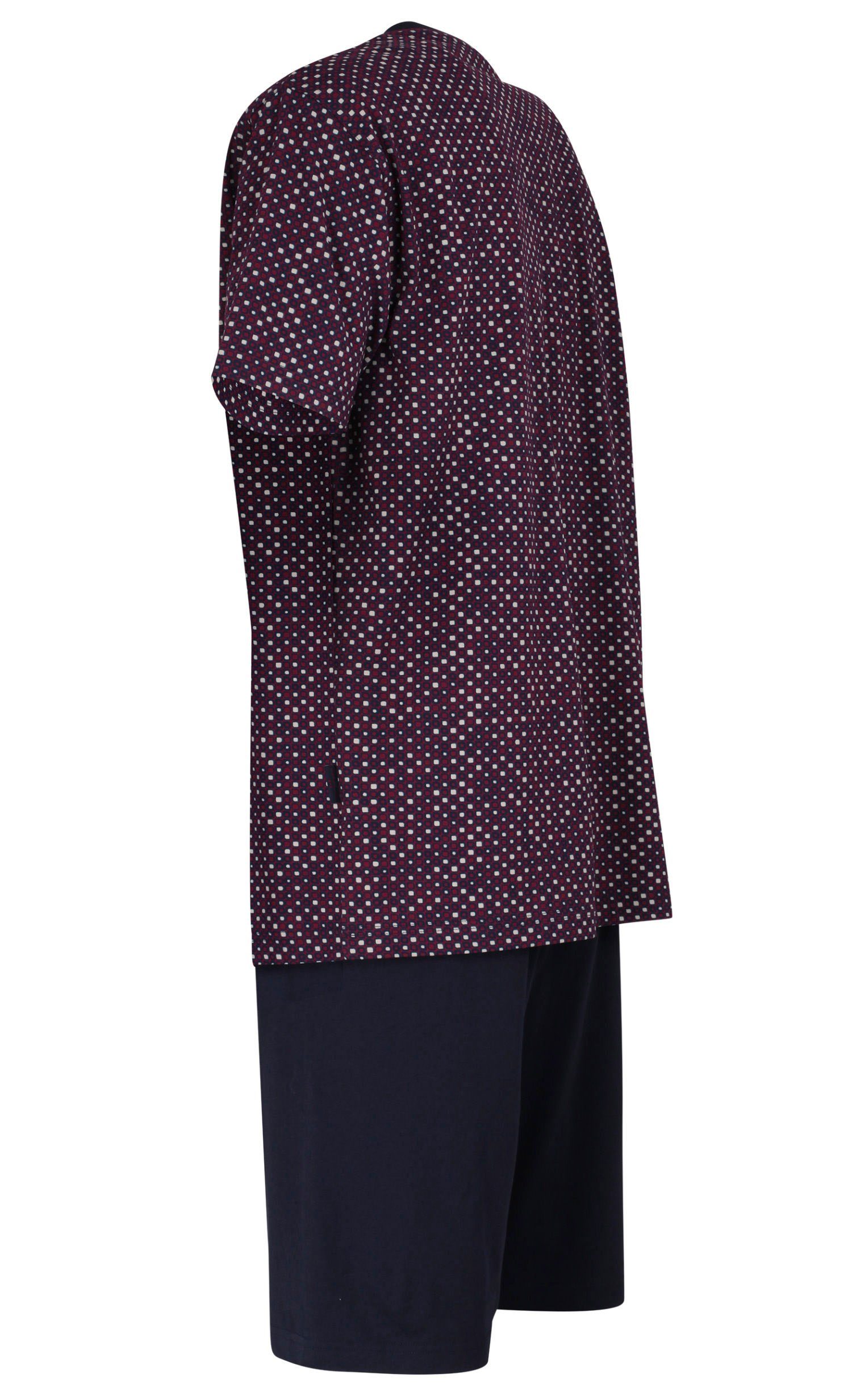 GÖTZBURG Shorty Herren Pyjama kurz (2 tlg) Baumwolle auch große Größen