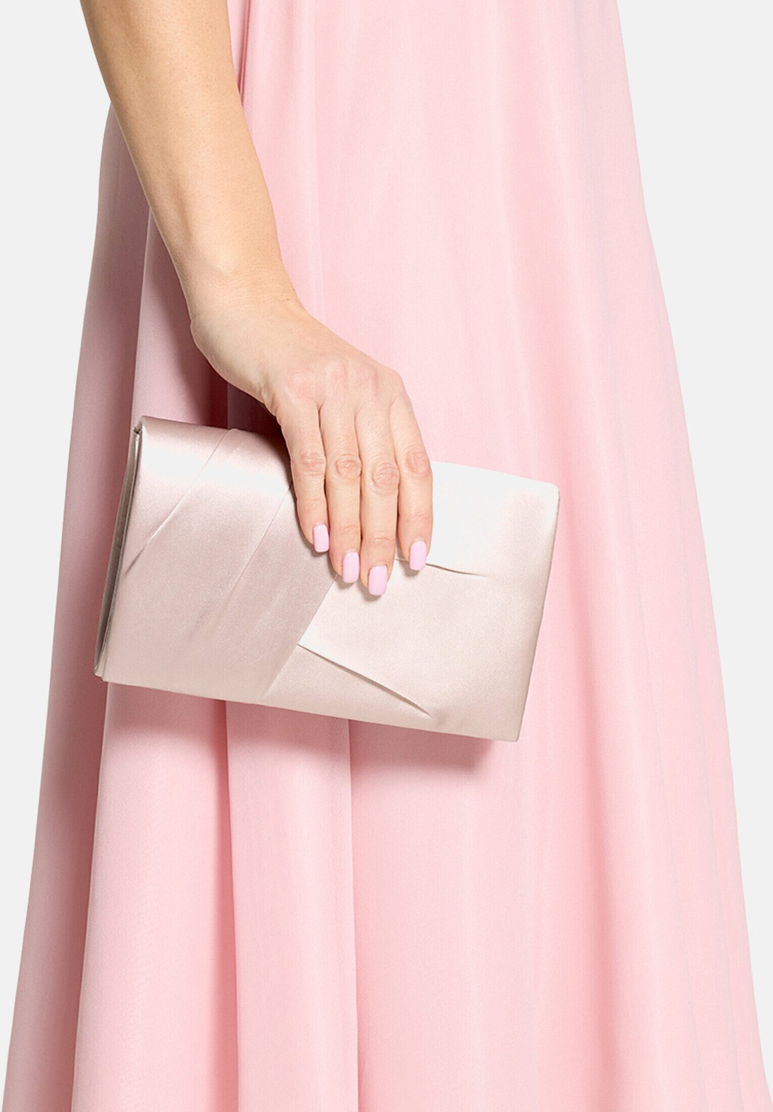 Vera Mont Abendtasche Damen unifarben, Falten