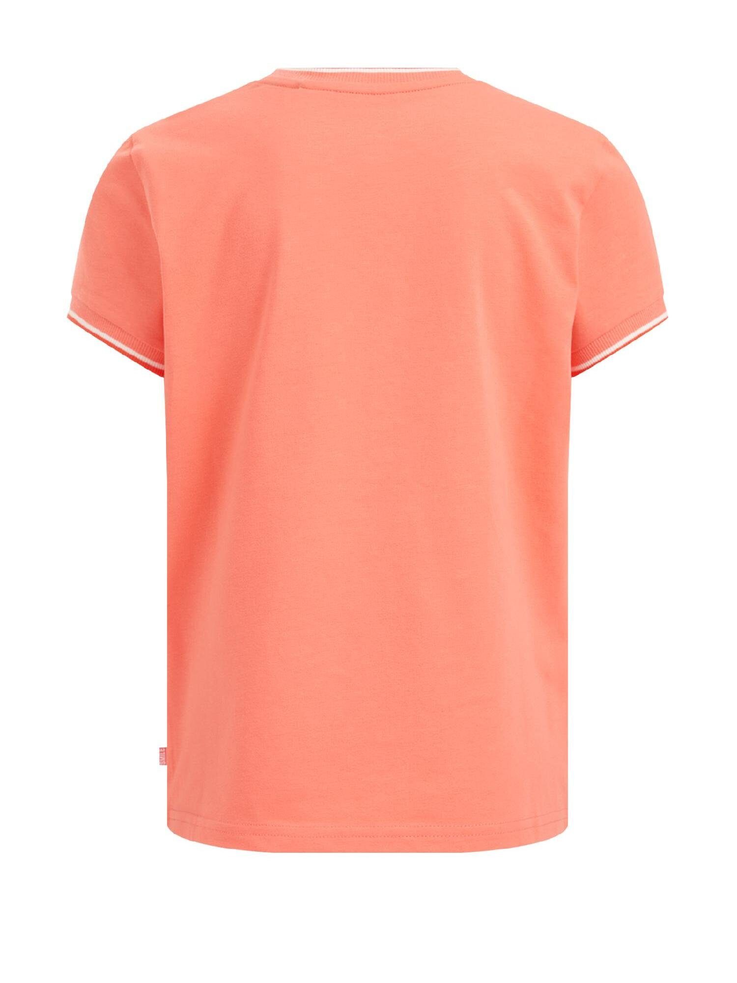 WE (1-tlg) Fashion T-Shirt Orange