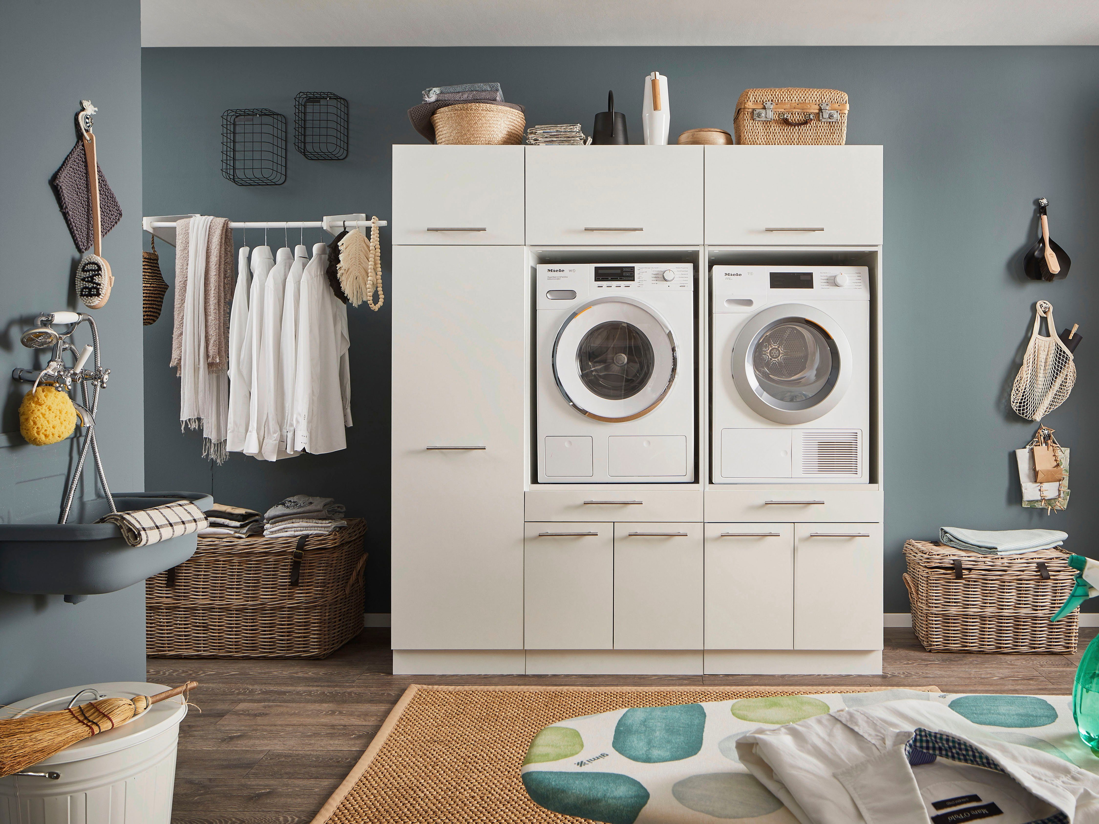 Laundreezy Mehrzweckschrank-Set LAUNDREEZY LDSK13, Breite 185 günstig online kaufen
