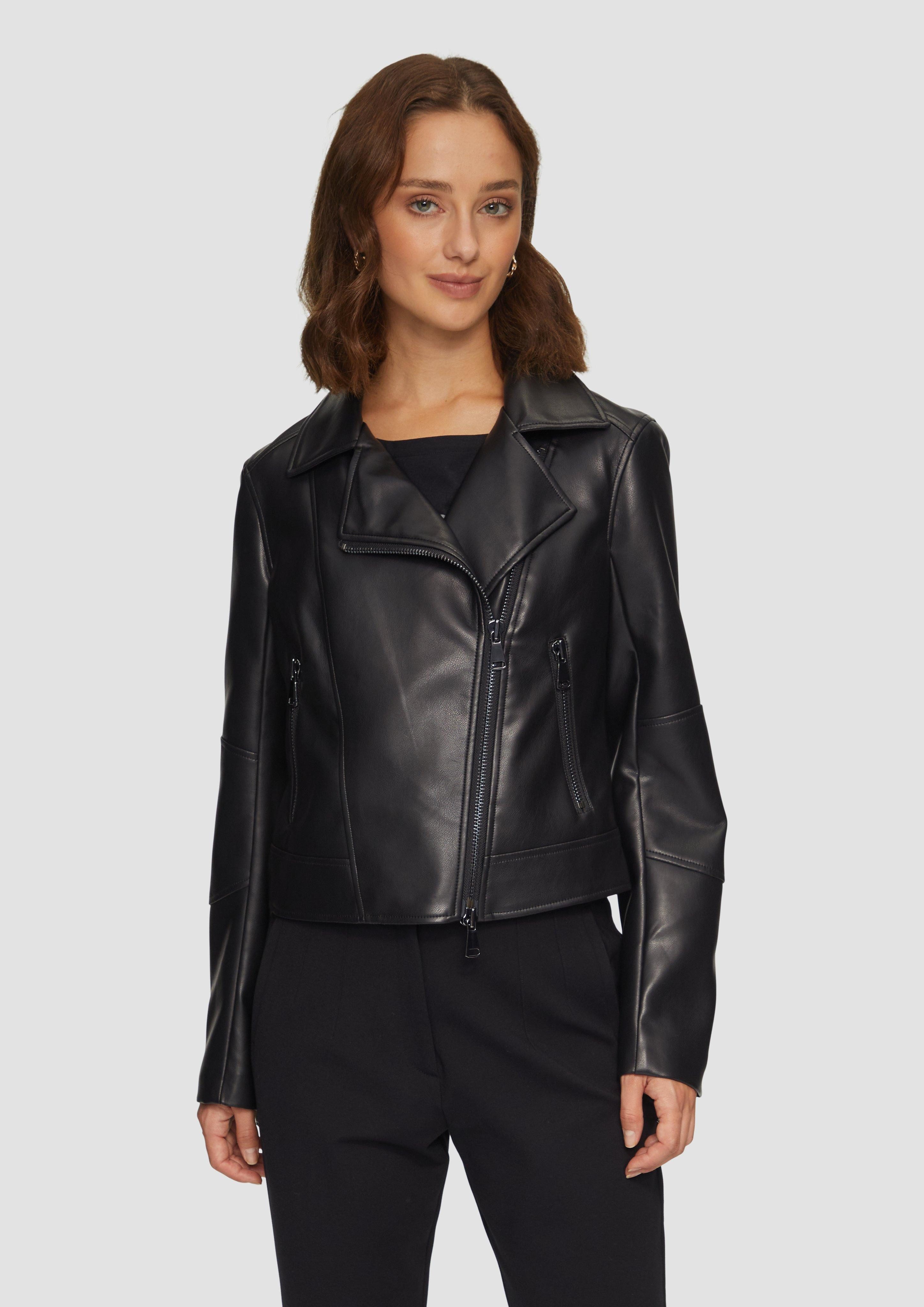 s.Oliver BLACK LABEL Funktionsjacke Schmal geschnittene günstig online kaufen