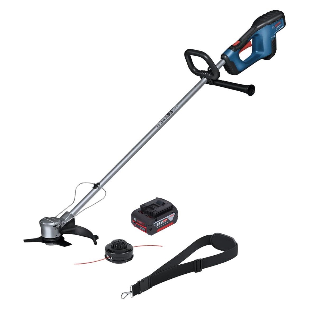 Bosch Professional Akku-Freischneider GFR 18V-23 Professional Akku Freischneider 18 V 230 mm Brushless + 1x