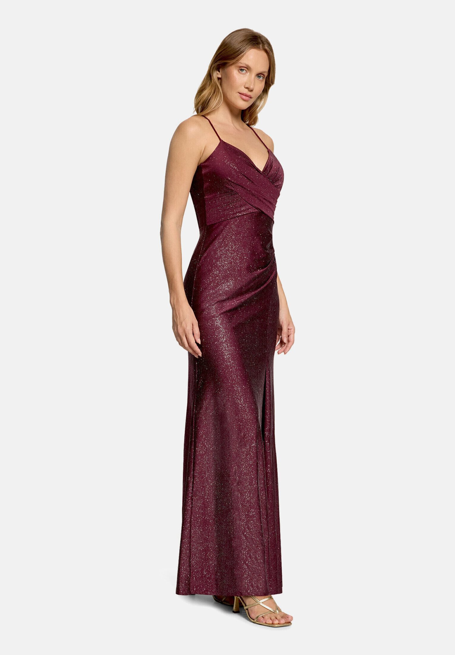 Vera Mont Abendkleid Damen im Glitzer-Look