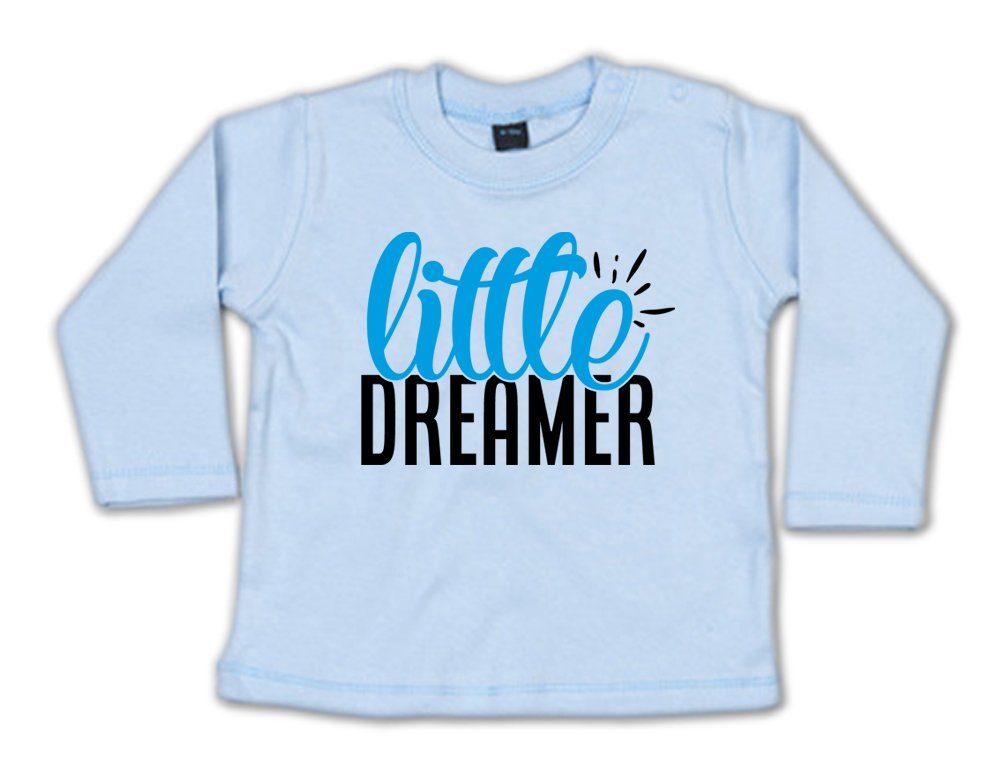 G-graphics Longsleeve Little Dreamer Baby Sweater, Baby Longsleeve T, mit Spruch / Sprüche, mit Print / Aufdruck, Geschenk zu jedem Anlass