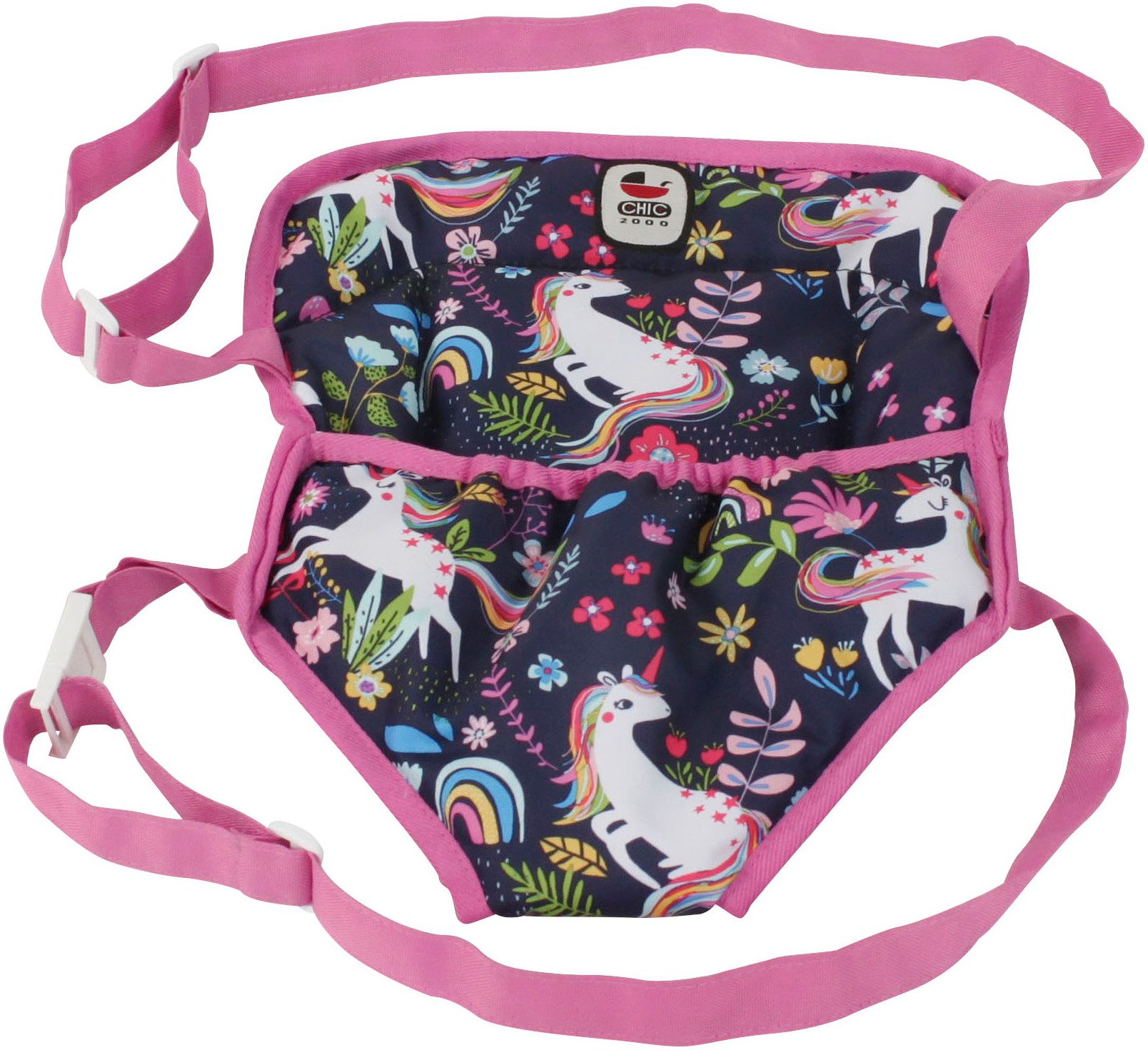 Puppen Bauchtrage Einhorn