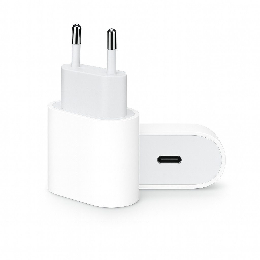Alpha Electronics 20W Schnell Ladegerät USB-Ladegerät (2220 mA, Sparangebot, 1-tlg., Kompatibel für iPhone der Serie 15/14/13/12/11/X/8/7, USB C kompatibel mit iPhone 14, 13, 12, 11, XR iPad)
