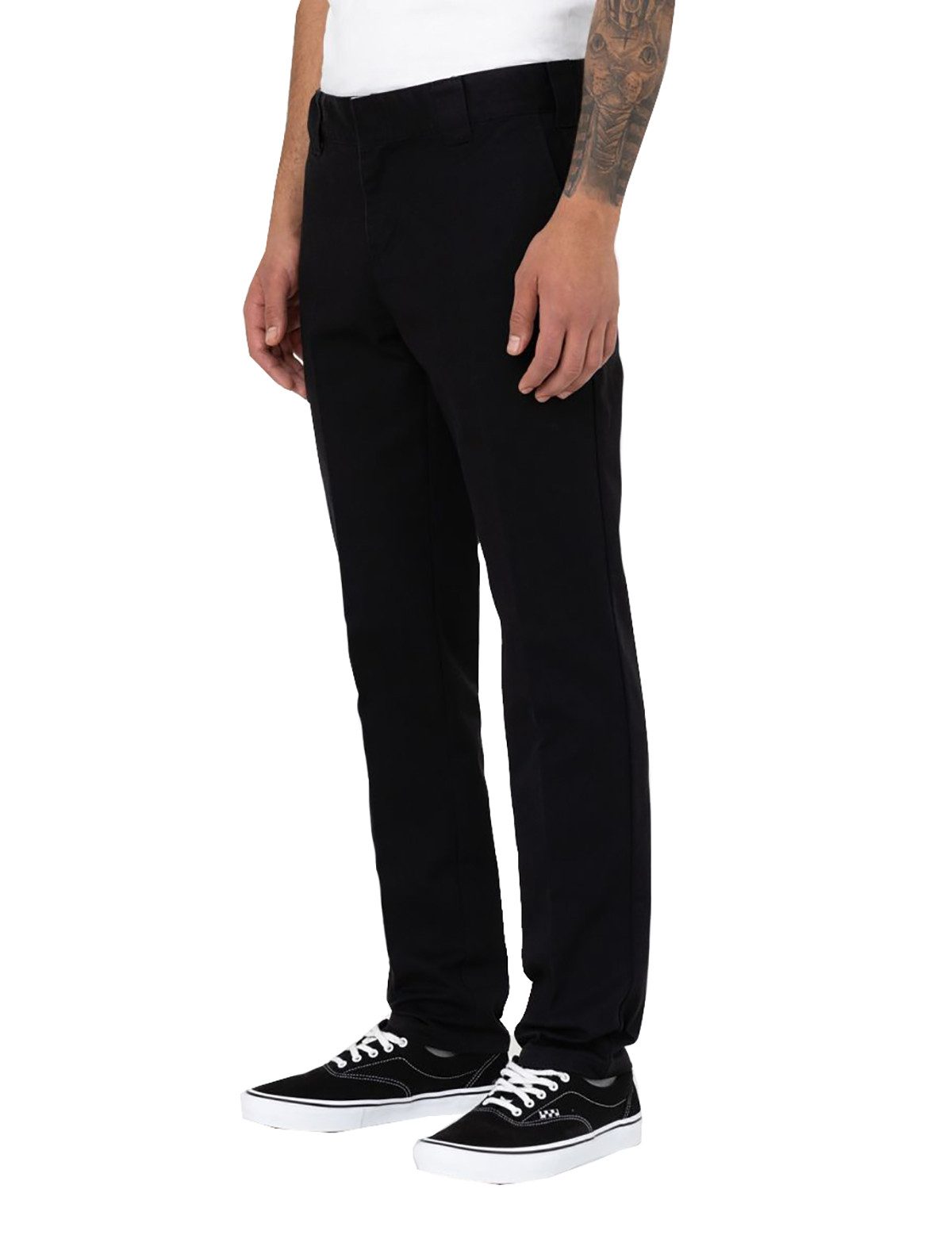 Dickies Arbeitshose Dickies Herren Hose Slim fit 872 Workpant black Faltenfreier, langanhaltender, nicht verblassender Stoff