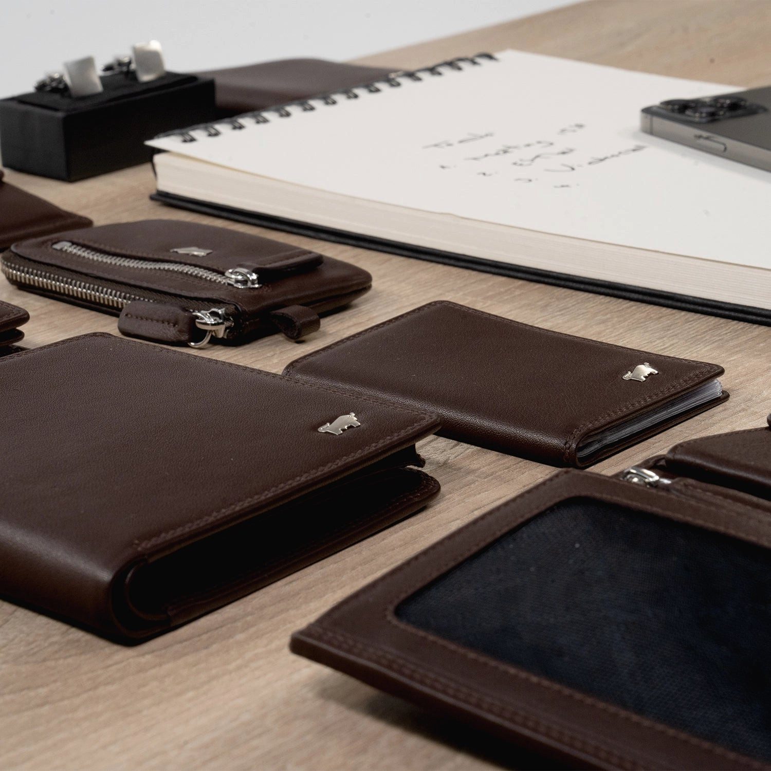 Braun Büffel Geldbörse GOLF 2.0 Geldbörse trifold 8CS braun