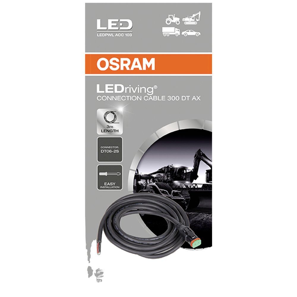 Osram Arbeitsleuchte Osram Automotive Kabel LEDriving® Connection Cable 300 DT AX LEDPWL A