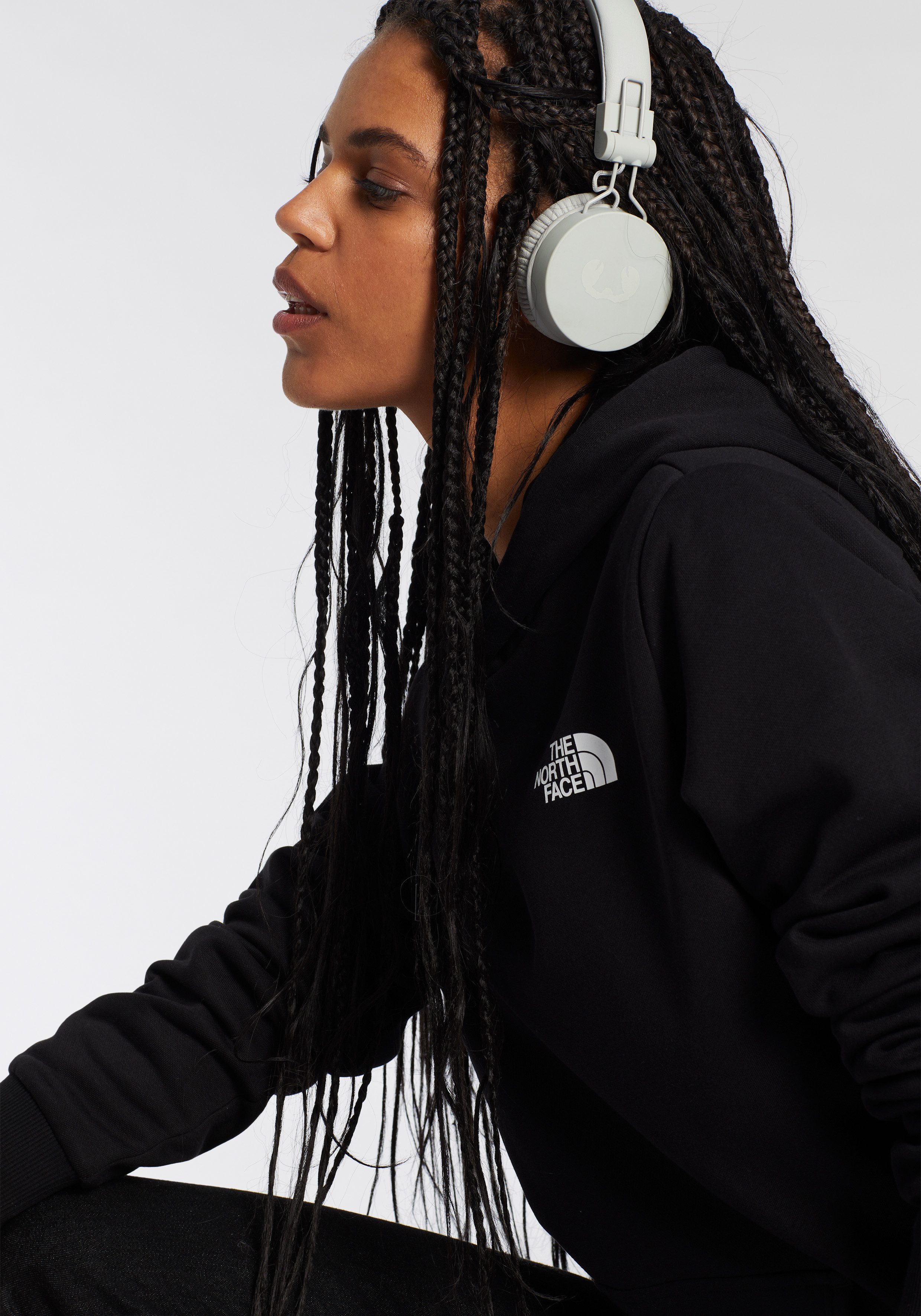 The North Face Kapuzensweatshirt W SIMPLE DOME REGULAR HOODIE mit Kängurutasche, sportlicher Look, mit Logodruck, pflegeleicht