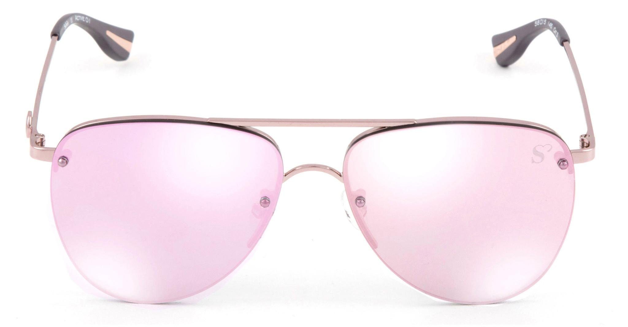 Sylvie Active Optics Sonnenbrille rosa