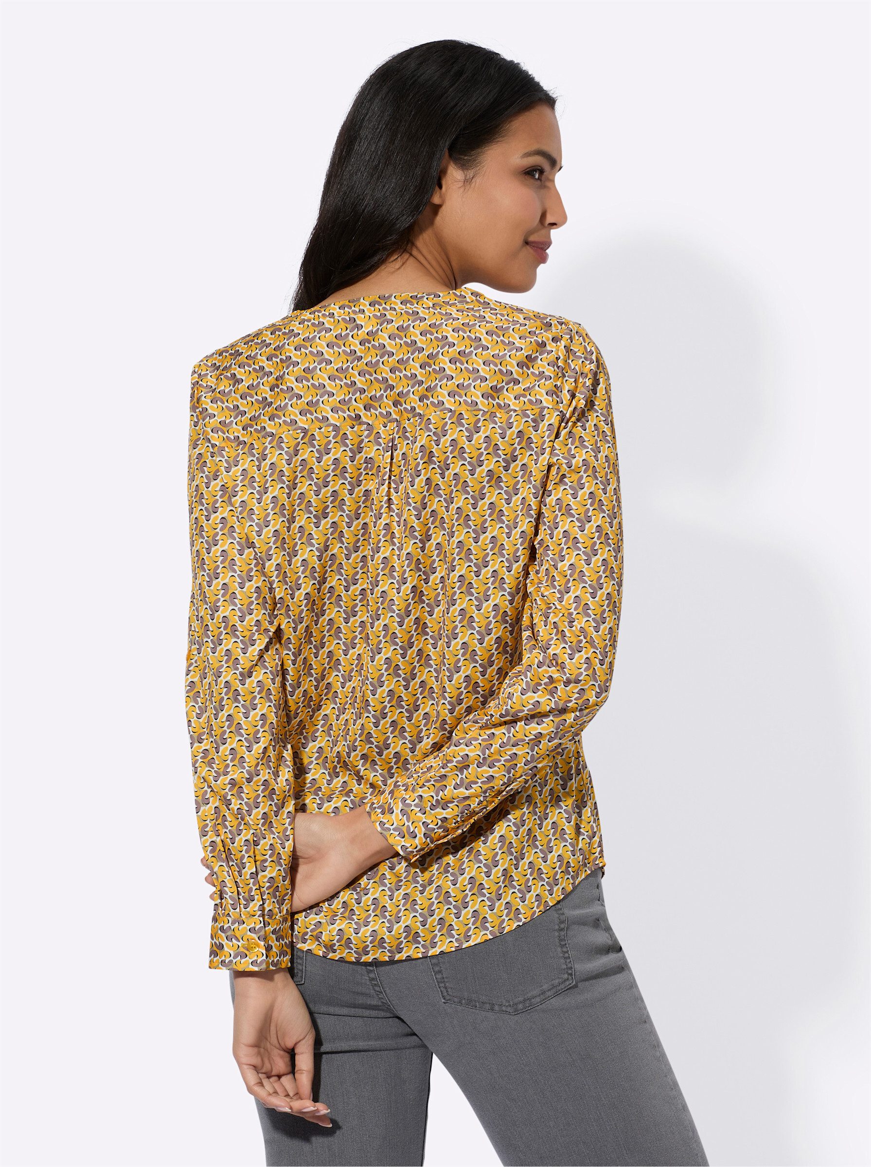 Sieh an! Klassische Bluse Schlupfbluse günstig online kaufen
