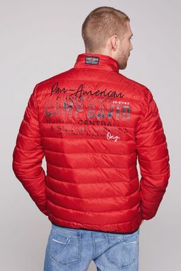 CAMP DAVID Outdoorjacke mit elastischem Saumabschluss