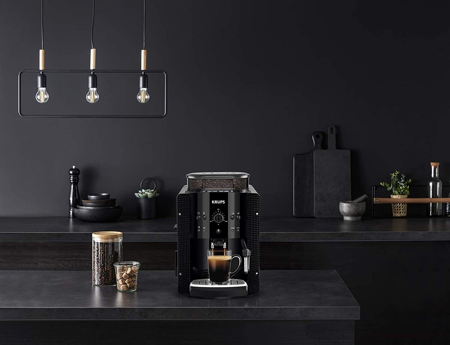 Krups Kaffeevollautomat, Maximale Höhe des Tassen-Bereichs: 10,5 cm;