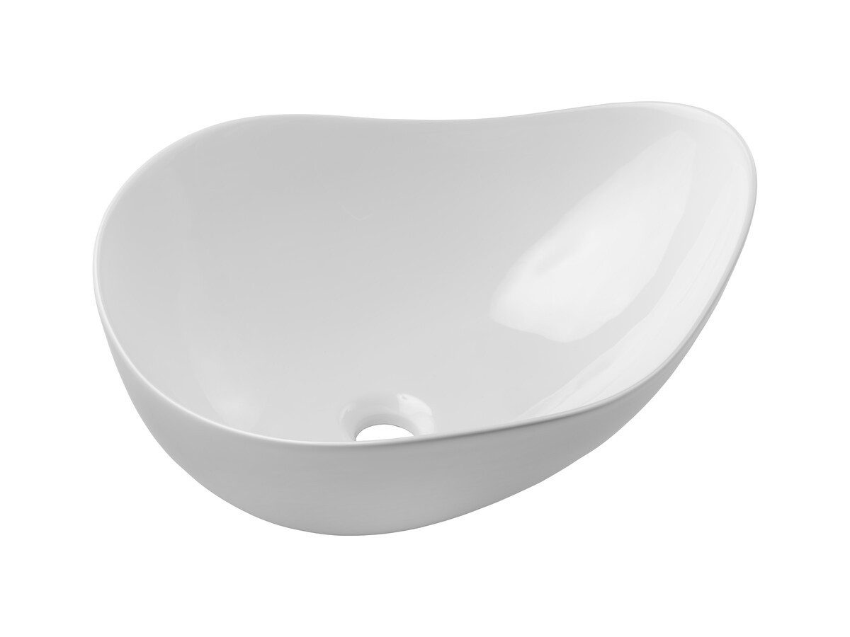 ROYAL24_MARKT Aufsatzwaschbecken - Cloud Free BM286 - Waschbecken 51 cm Für Badezimmer. (Aufsatzwaschbecken, 1-St., Premium - Coud Free), Top – Fein – Präzise.