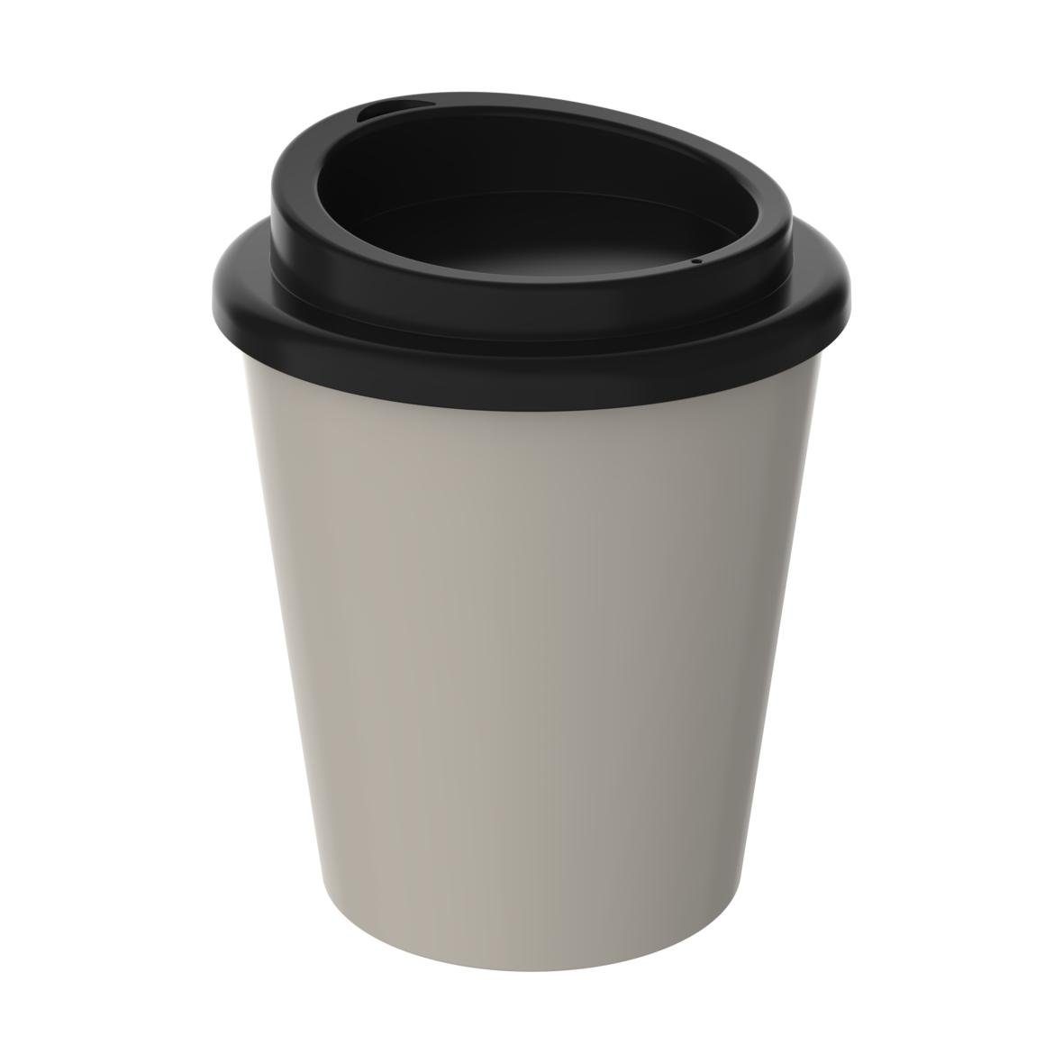 elasto Coffee-to-go-Becher 250 ml Kaffeebecher To Go doppelt isolierter Becher, Made in Germany, BPA-frei, Teebecher, Coffee Mug, recycled Becher