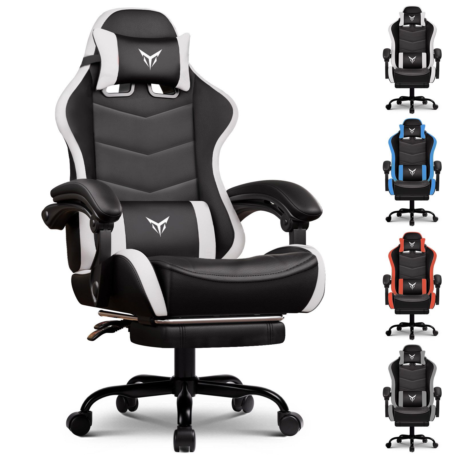 Gaming-Stuhl Bürostuhl Ergonomischer, Gaming Chair Gaming Sessel