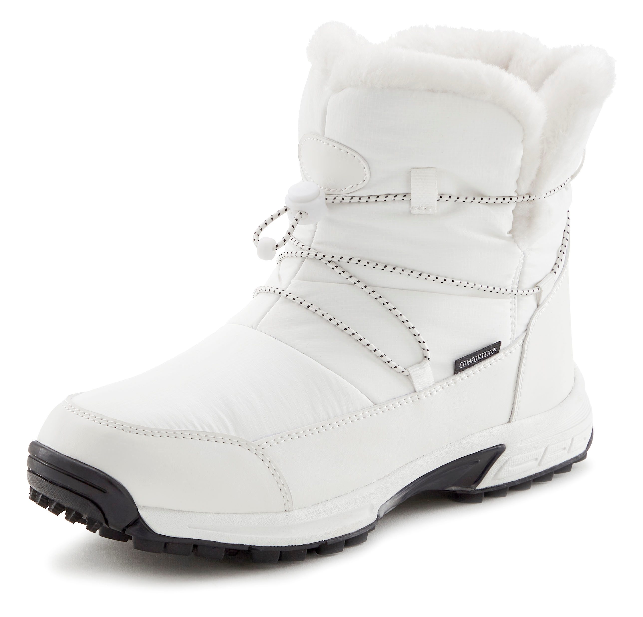 LASCANA Outdoorstiefel, Winterstiefelette, Winterboots, Schneestiefel Stiefelette mit wasserabweisender Comfortex-Membrane und Warmfutter