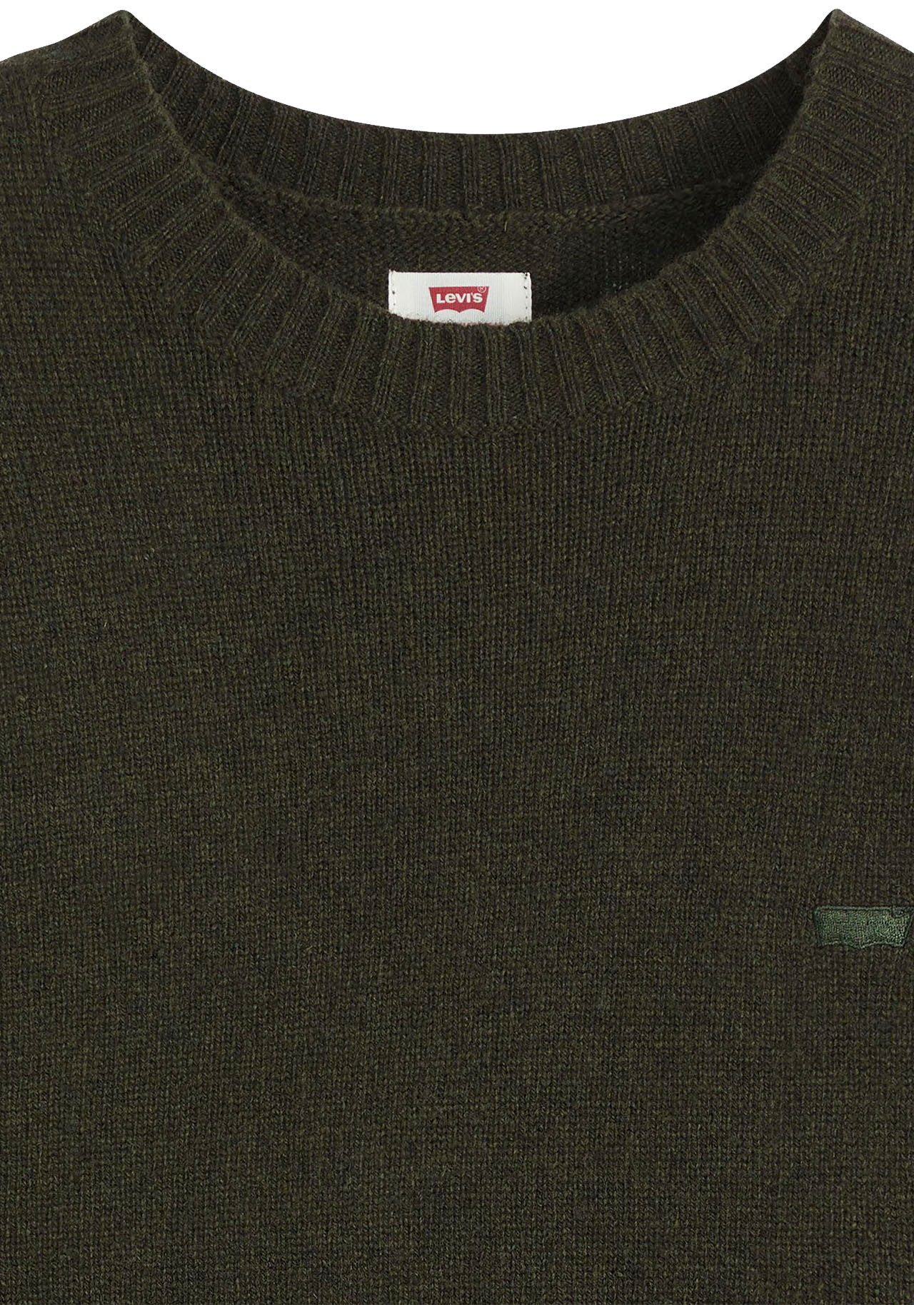 Levi's® Wollpullover ORIGINAL HM SWEATER klassische Rundhalsform
