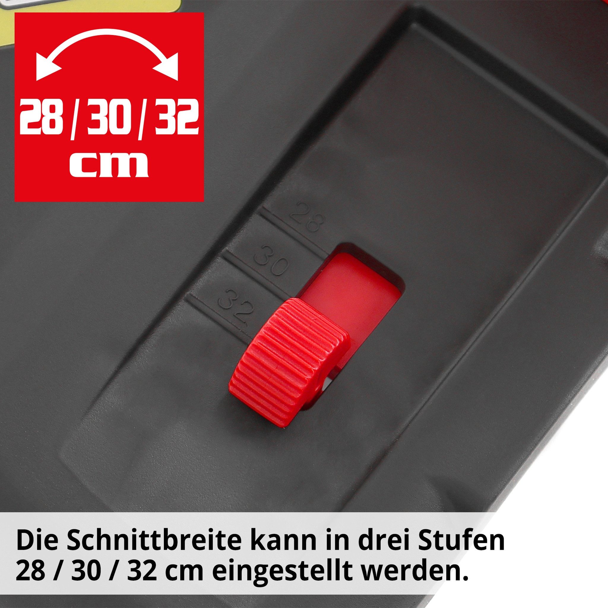 Hecht Akku-Rasentrimmer mit Teleskopstab Akku-Serie 5040, 28, 30, 32 cm cm Arbeitsbreite Faden, 4 Ah 40 V, 8.000 U/min, 1,8 mm Nylonfaden