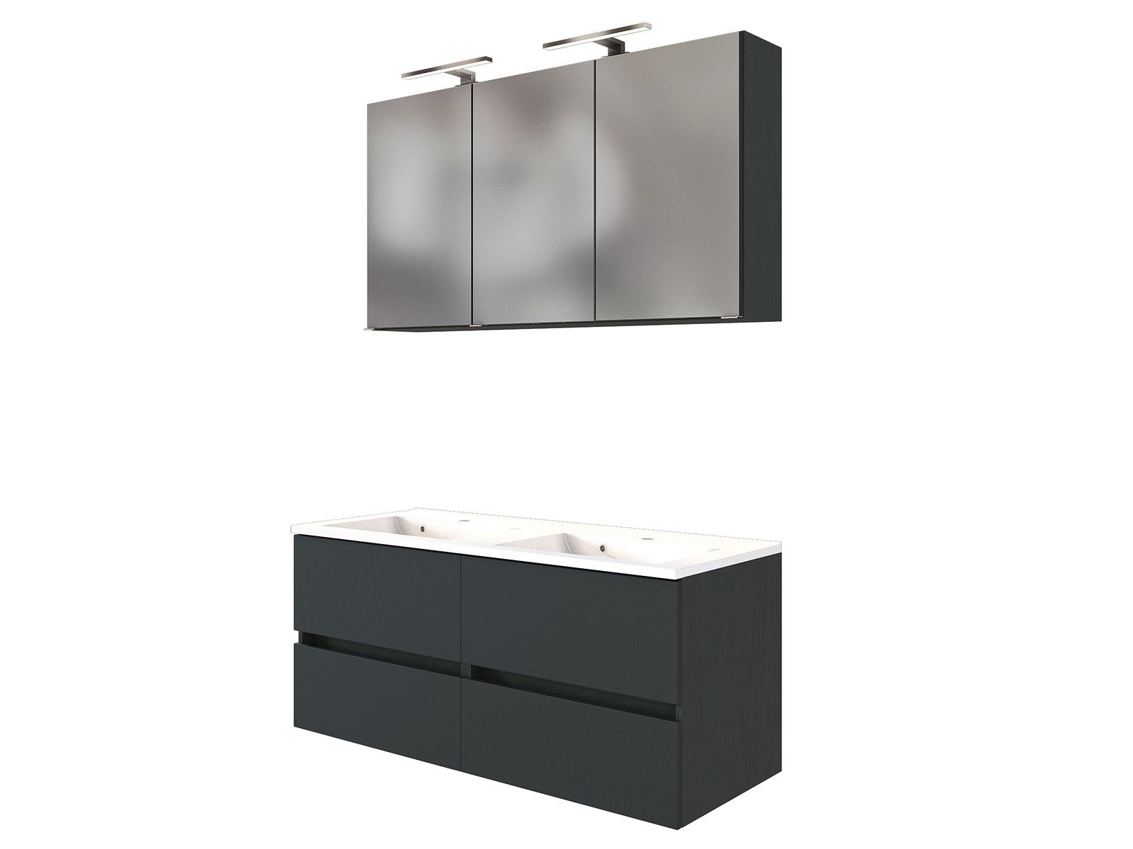 HELD MÖBEL Waschtisch-Set 120 x 47 cm (B/T)