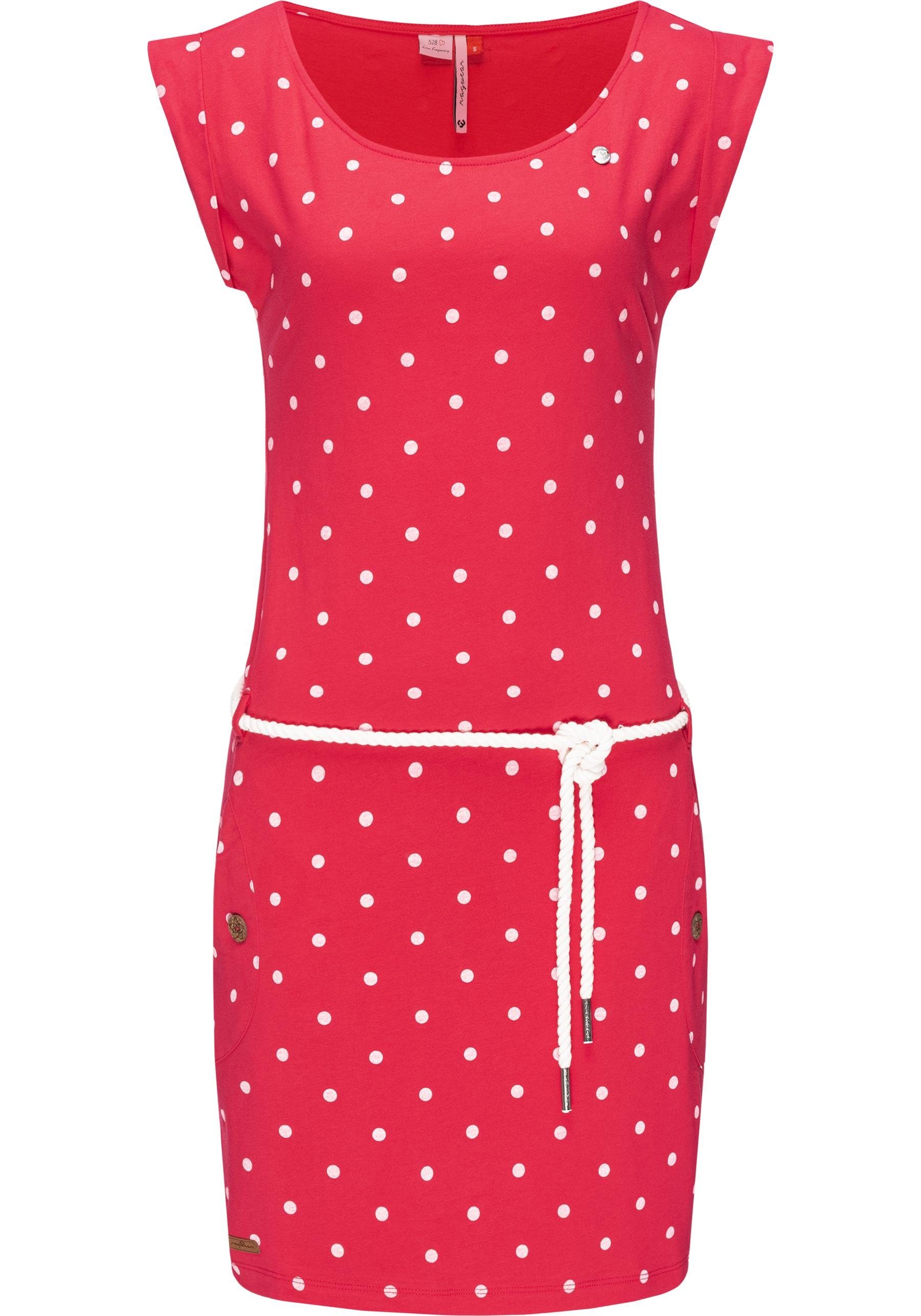 Baumwoll Tag leichtes Ragwear Kleid Pünktchen-Muster Dots mit Sommerkleid