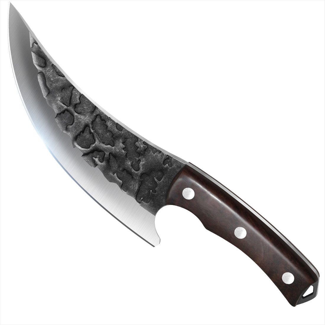 Ausbeinmesser Wikinger Messer Handgeschmiedet Chefmesser Grillmesser Outdoor Messer