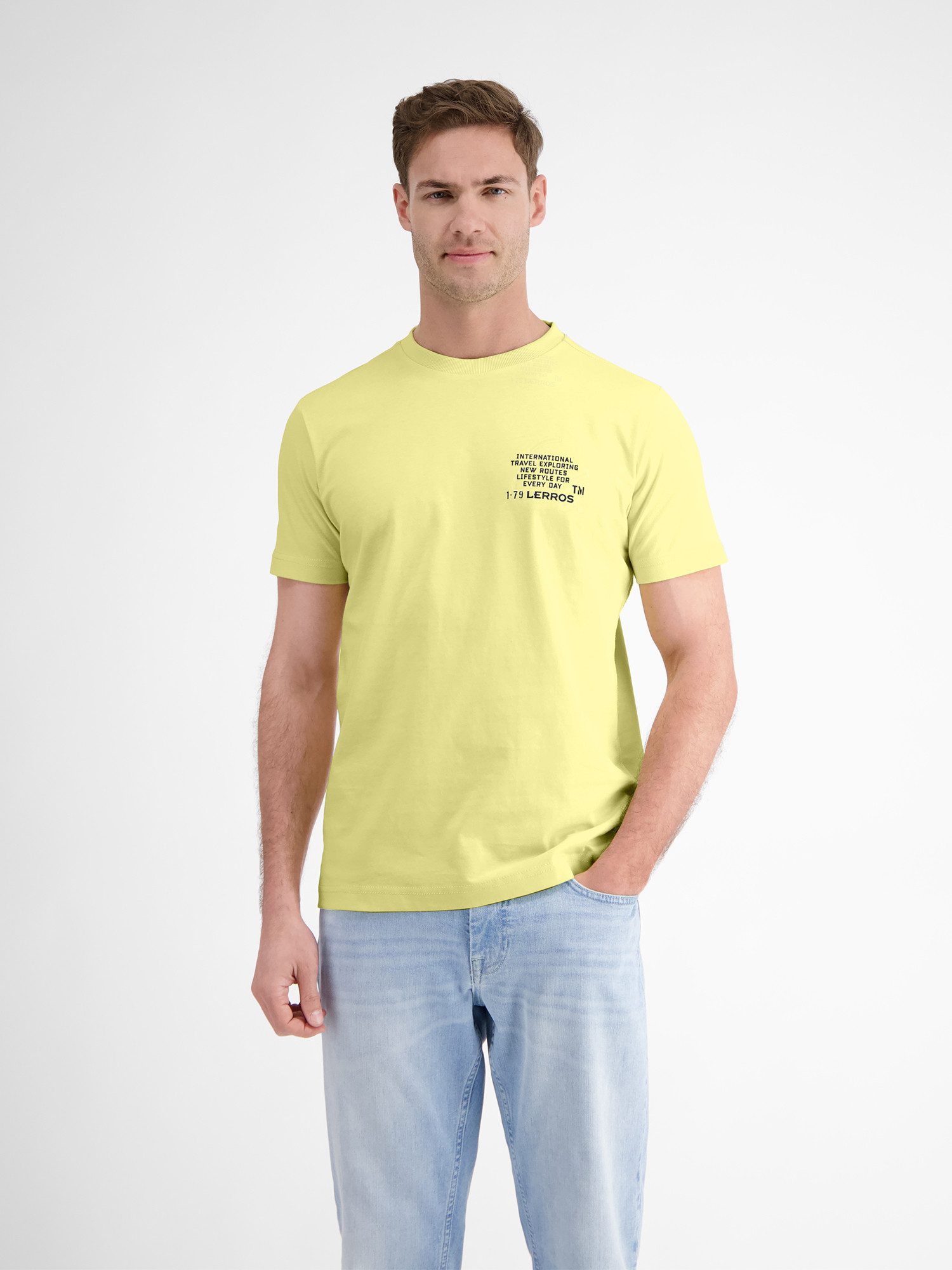 LERROS T-Shirt "LERROS Herren T-Shirt in weicher Jerseyqualität" günstig online kaufen