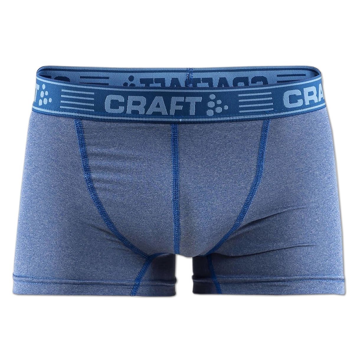 Craft Funktionsunterhose Greatness Boxer Short Logo und Sportunterhose mit Webbund, 3-Inch weich bequem Boxershort true-blau