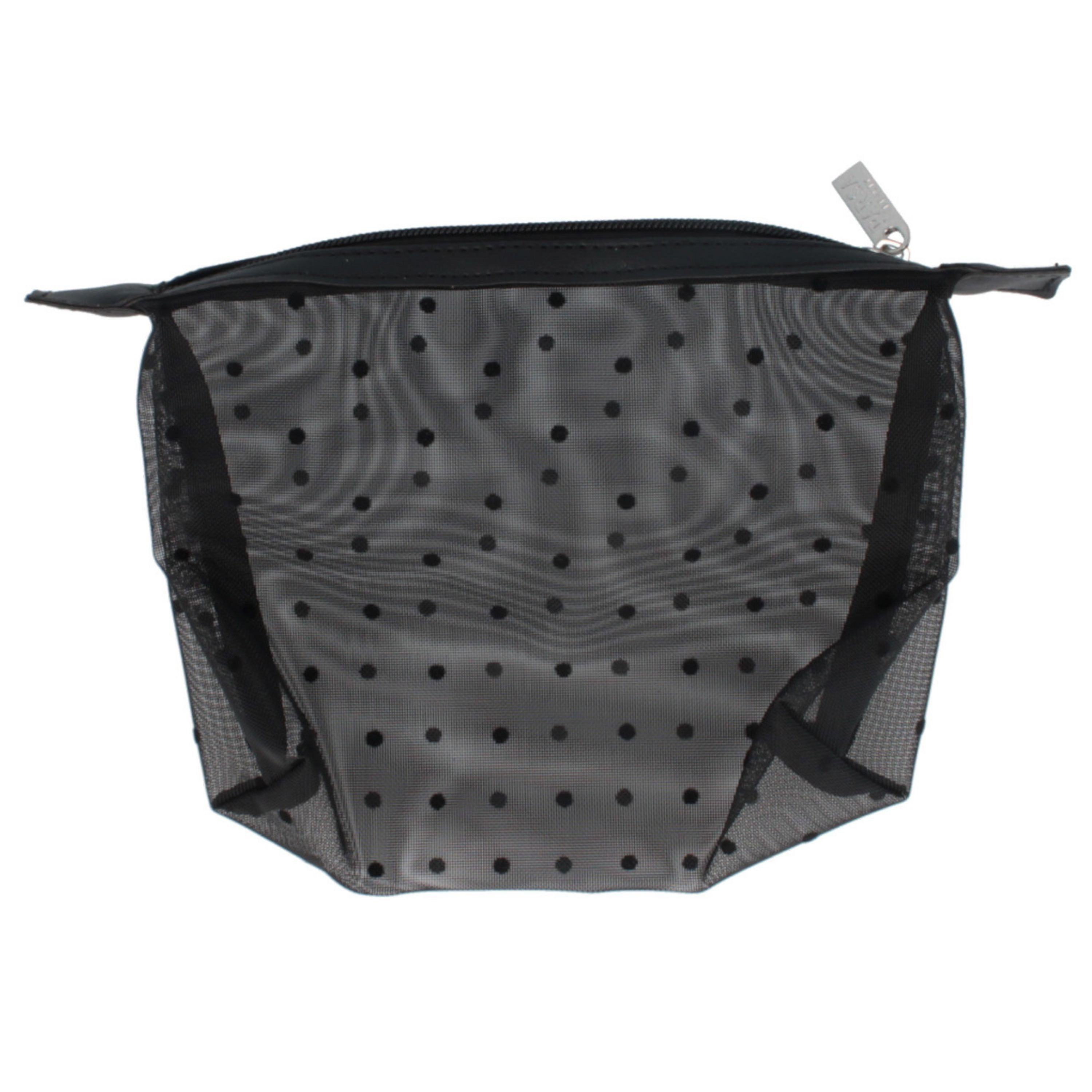 PARSA Beauty Kosmetiktasche Essential Kosmetiktasche Mesh, stylische Transparenz & Übersicht
