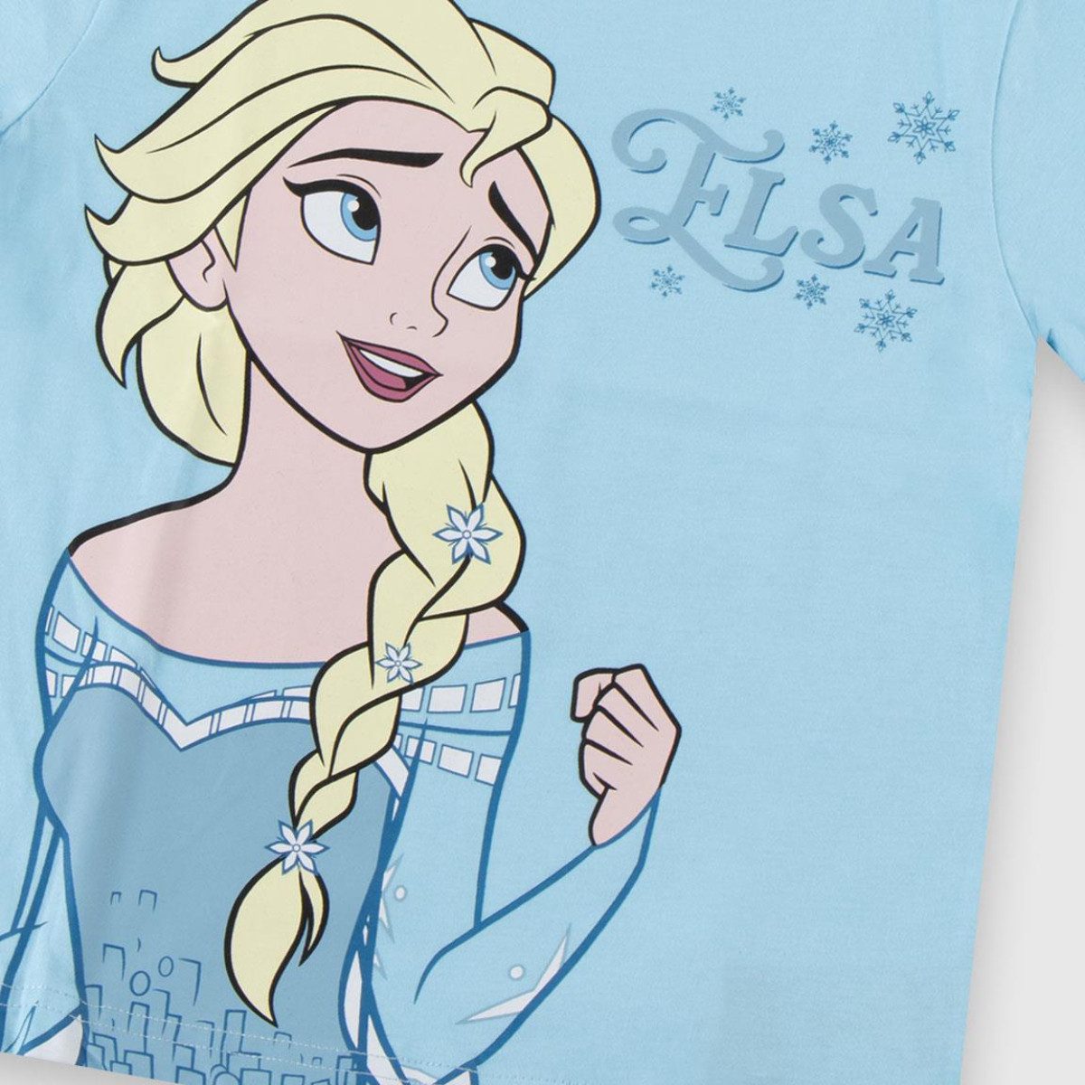 Disney Frozen T-Shirt - Kurzarmshirt Kinder Baumwollshirt Freizeit Sommer Kleidung (1-tlg)