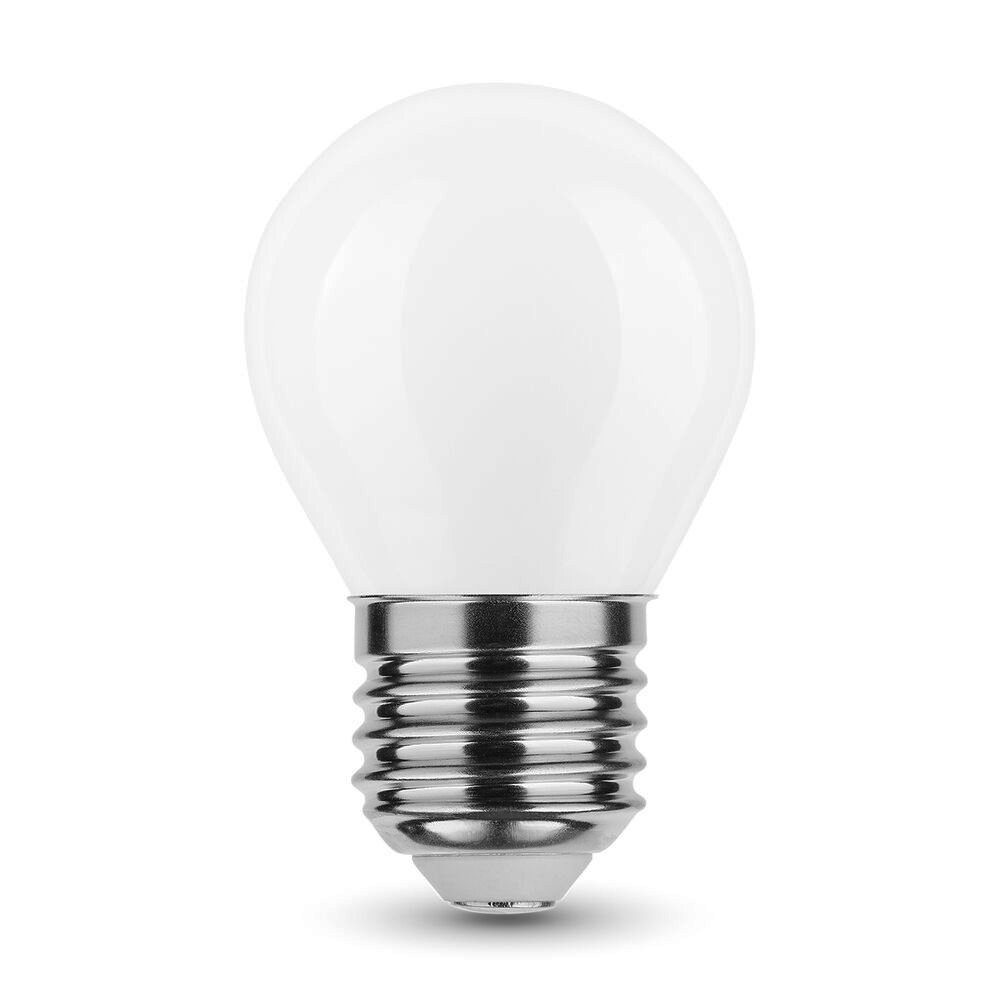 Modee Smart Lighting LED-Leuchtmittel 4W E27 Mini E27 LED Leuchtmittel Birne Kugel G45 Milchglas Standard, 1 St., Neutralweiß, Gewinde