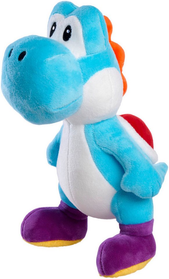 SIMBA Kuscheltier Super Mario - Yoshi Plüsch blau, 20 cm