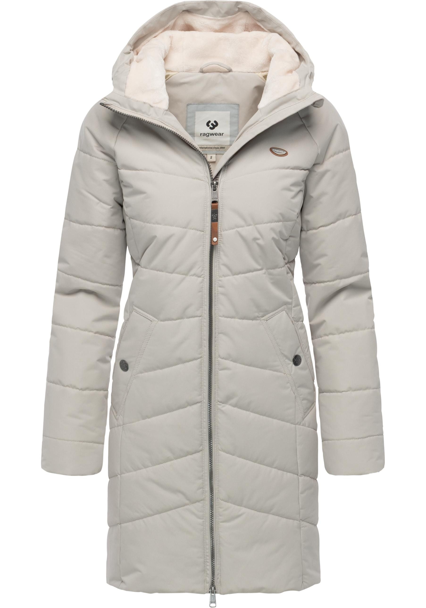 Ragwear Wintermantel Noita YOUMODO Winter Steppmantel mit Kapuze