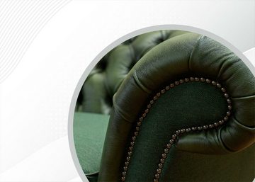 JVmoebel Chesterfield-Sofa Grüne Chesterfield 3-er Couch Luxus Sofa Modernes Design Neu, Made in Europe