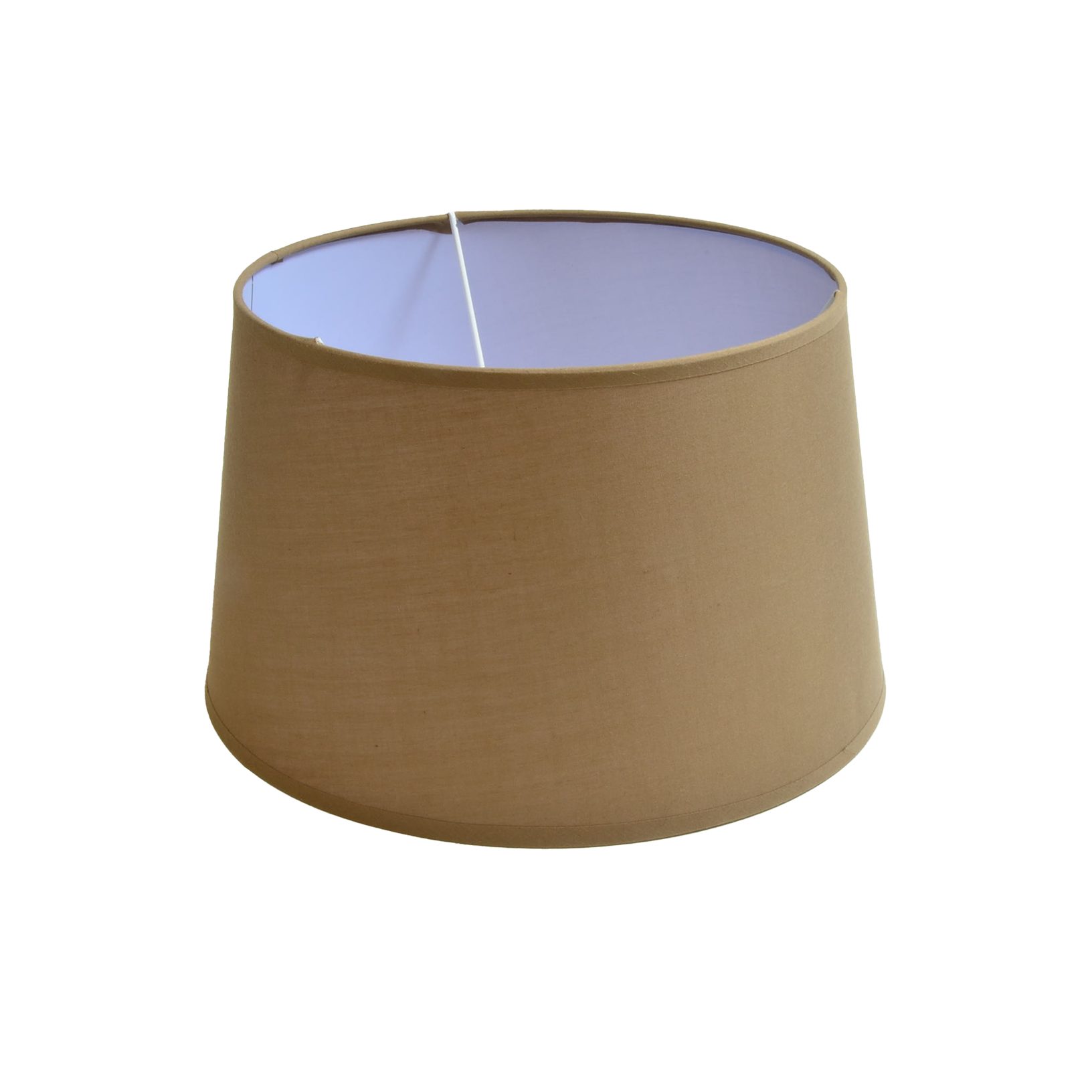 Lampenschirm Lampenschirm rund aus Stoff H 13 x Ø 18 cm für Tisch - Stehlampen