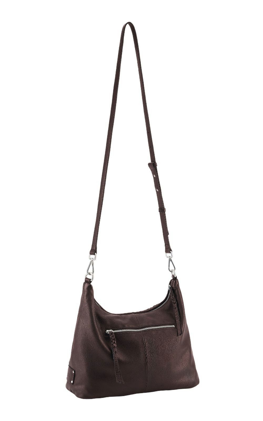 FREDsBRUDER Schultertasche Hobo Bag, aus echtem Rindsleder