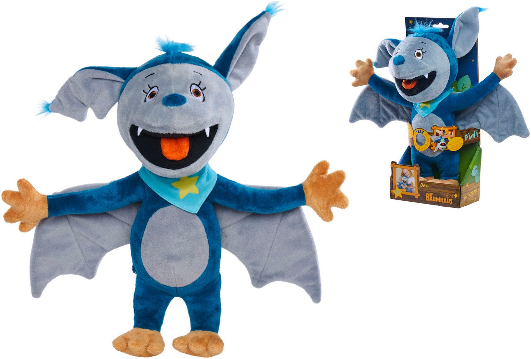 SIMBA Plüschfigur Fidi Fledermaus Wortspiel, mit günstig online kaufen