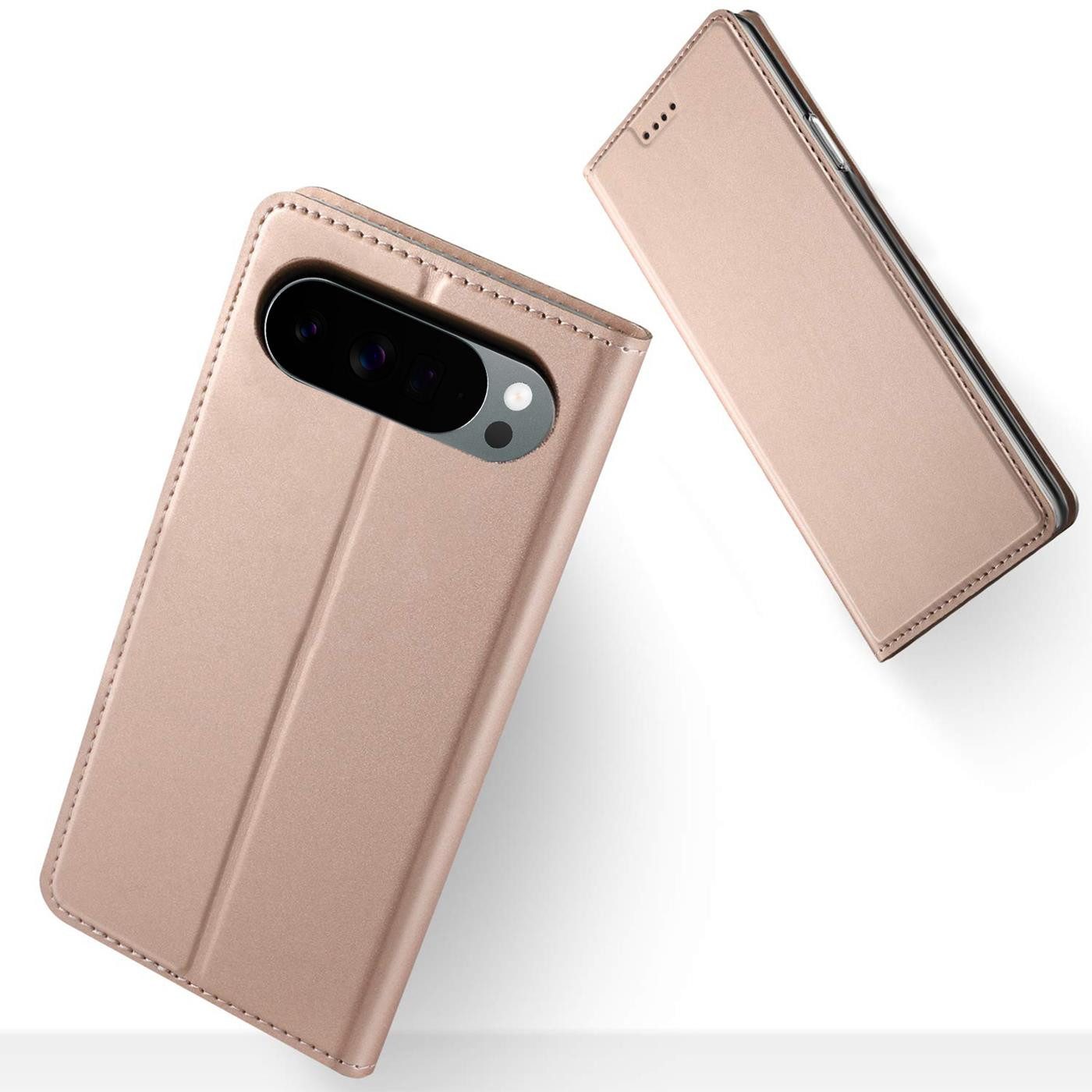 CoolGadget Handyhülle Magnet Case Handy Tasche für Google Pixel 10 Pro 6,3 Zoll, Hülle Klapphülle Ultra Slim Flip Cover für Pixel 10 Pro Schutzhülle