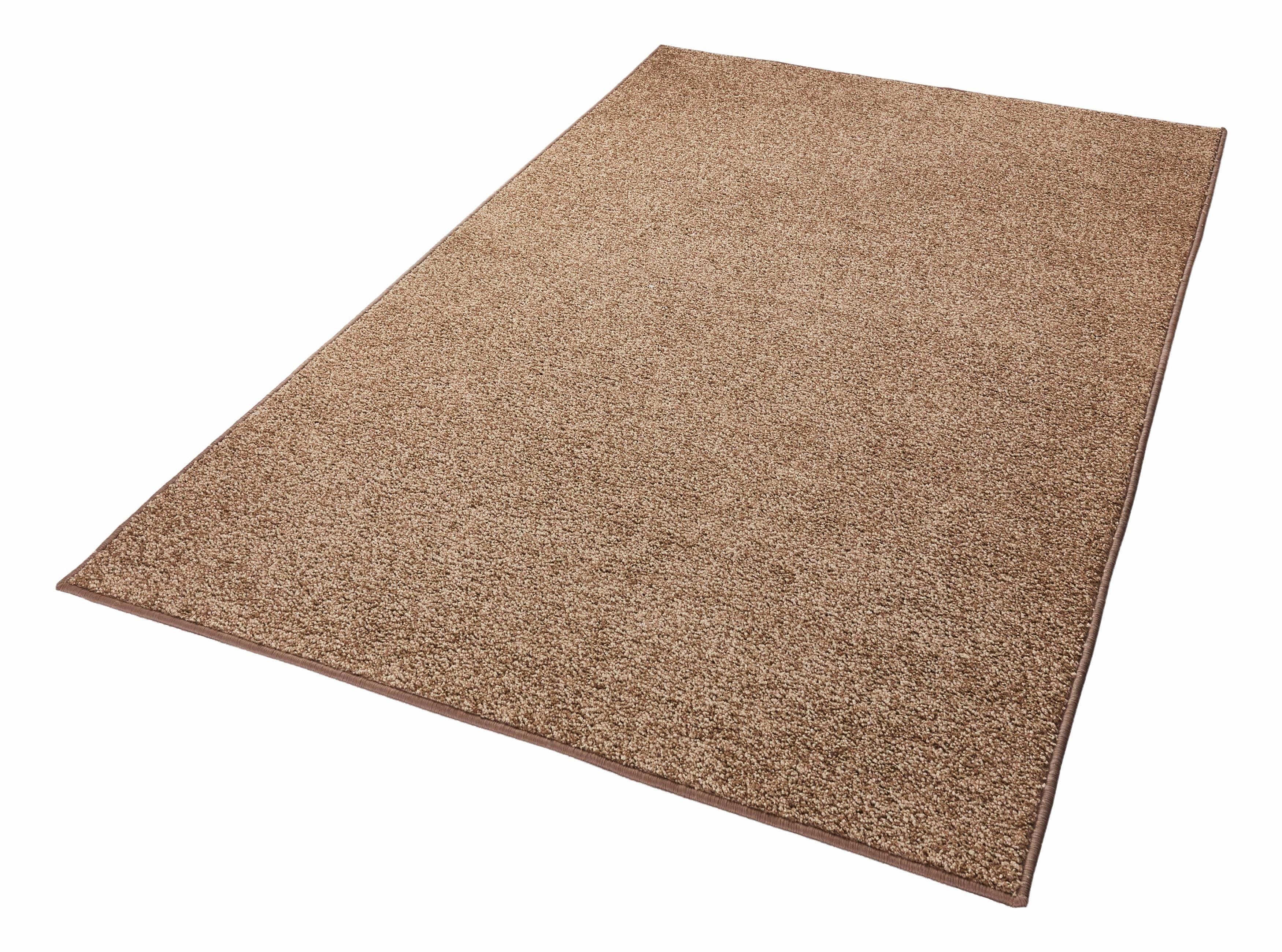 Teppich Pure 100 Kurzflor, HANSE Home, rechteckig, Höhe: 13 mm, Kurzflor,  Unifarben, Teppich, Modern, Wohnzimmer, Kinderzimmer, Flur