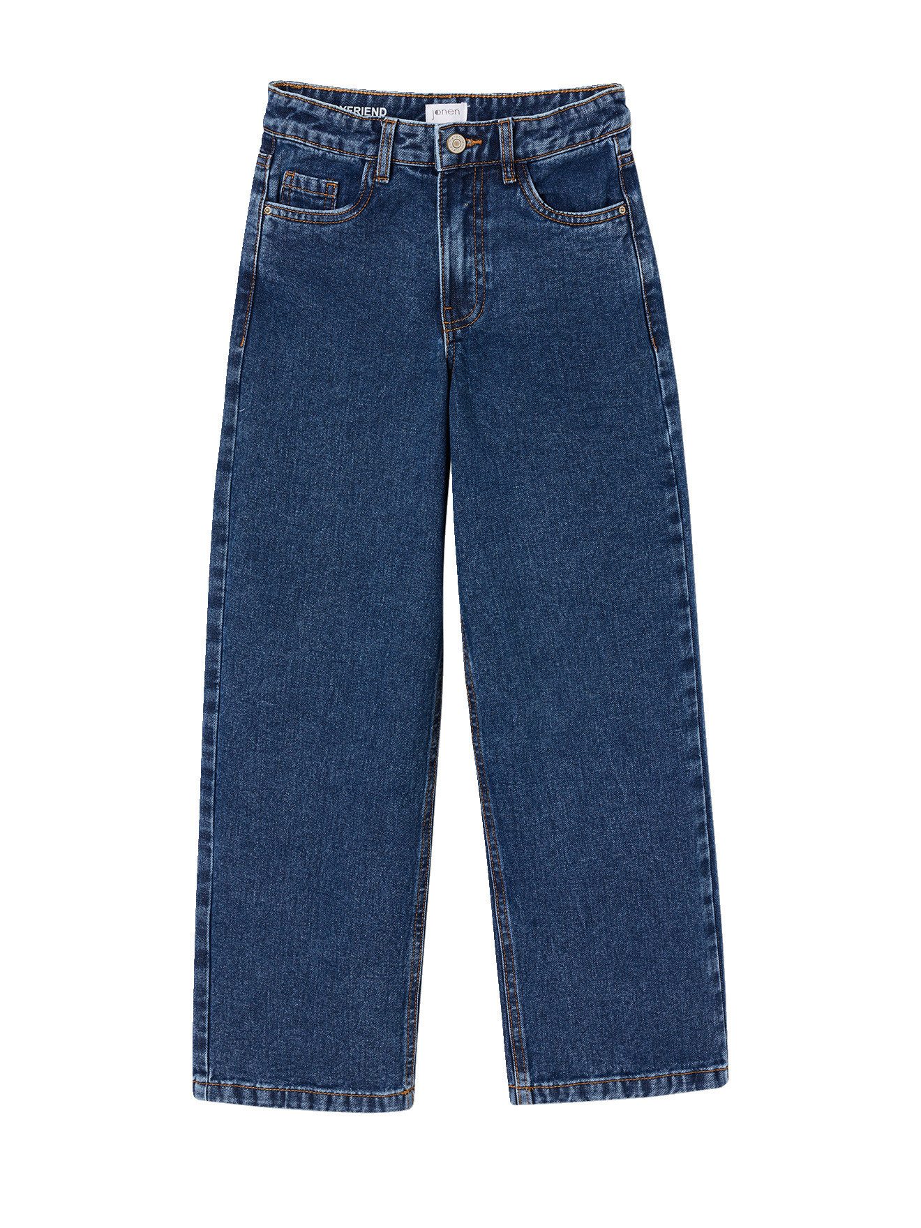 7/8-Caprijeans Mädchen Loose-Fit-Jeans