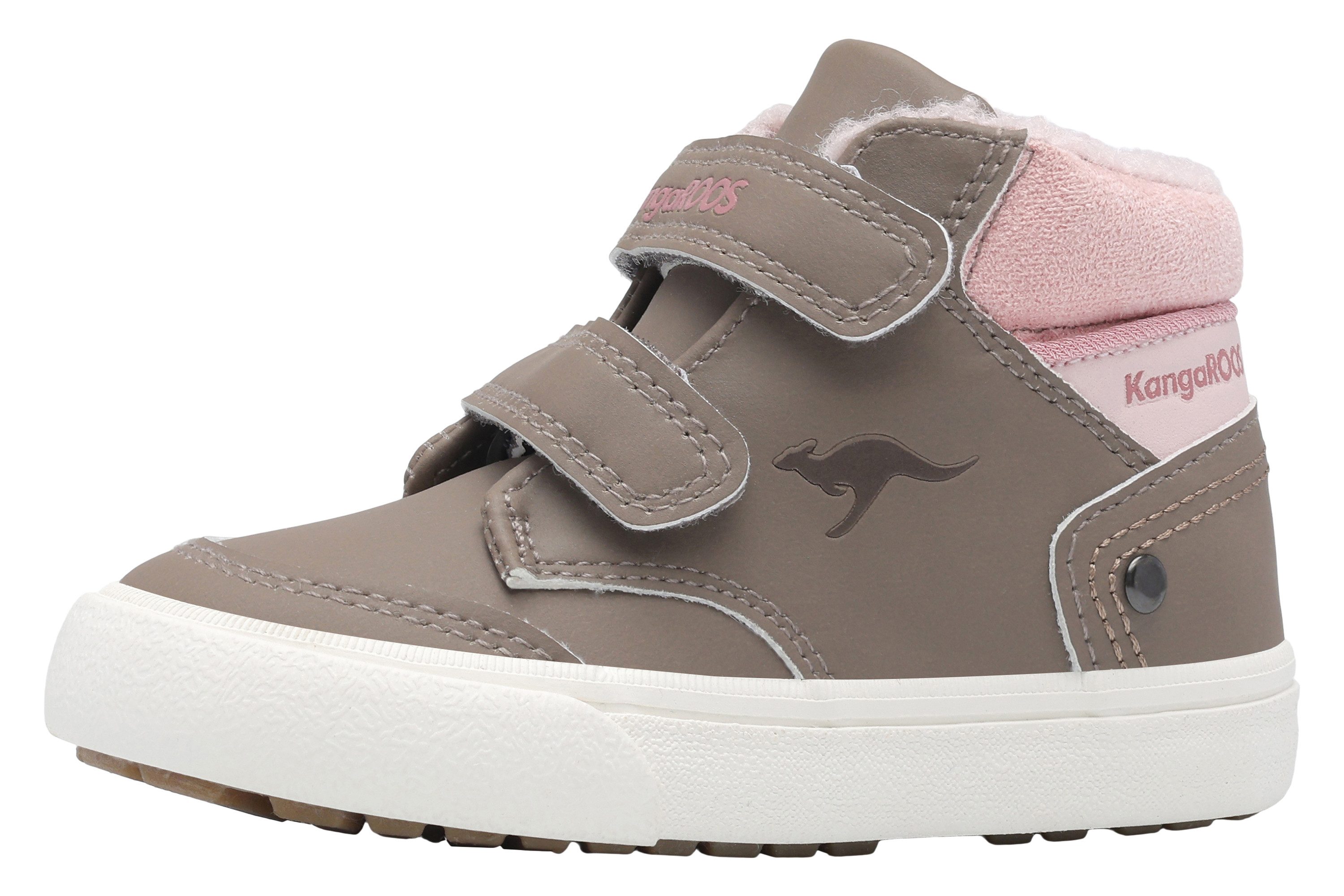 KangaROOS KaVu Primo V Sneaker Warmfutter, Klettverschluss,Winterschuhe, Schnürboots, Sneakerboots