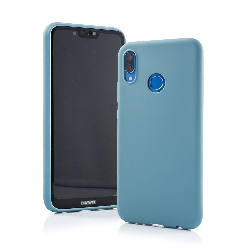 OTB Handyhülle Hülle kompatibel mit iphone X / XS in Grau-Blau -