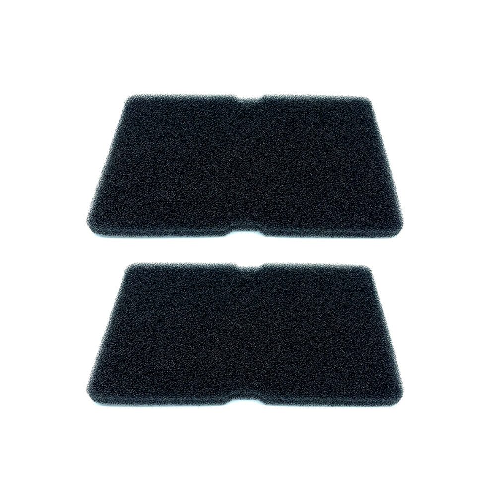 Trade-Shop Filtermatte 2x passend für Beko DS8412GX0 DE8433RX0W DE8434PX0 DE9433PX0 DH8534GX0, für Grundig/Beko/Blomberg 2964840100, 2964840200, 2973350100, (2-St), Sockelfilter / Schaumfilter - schützt den Trockner vor Verschmutzungen