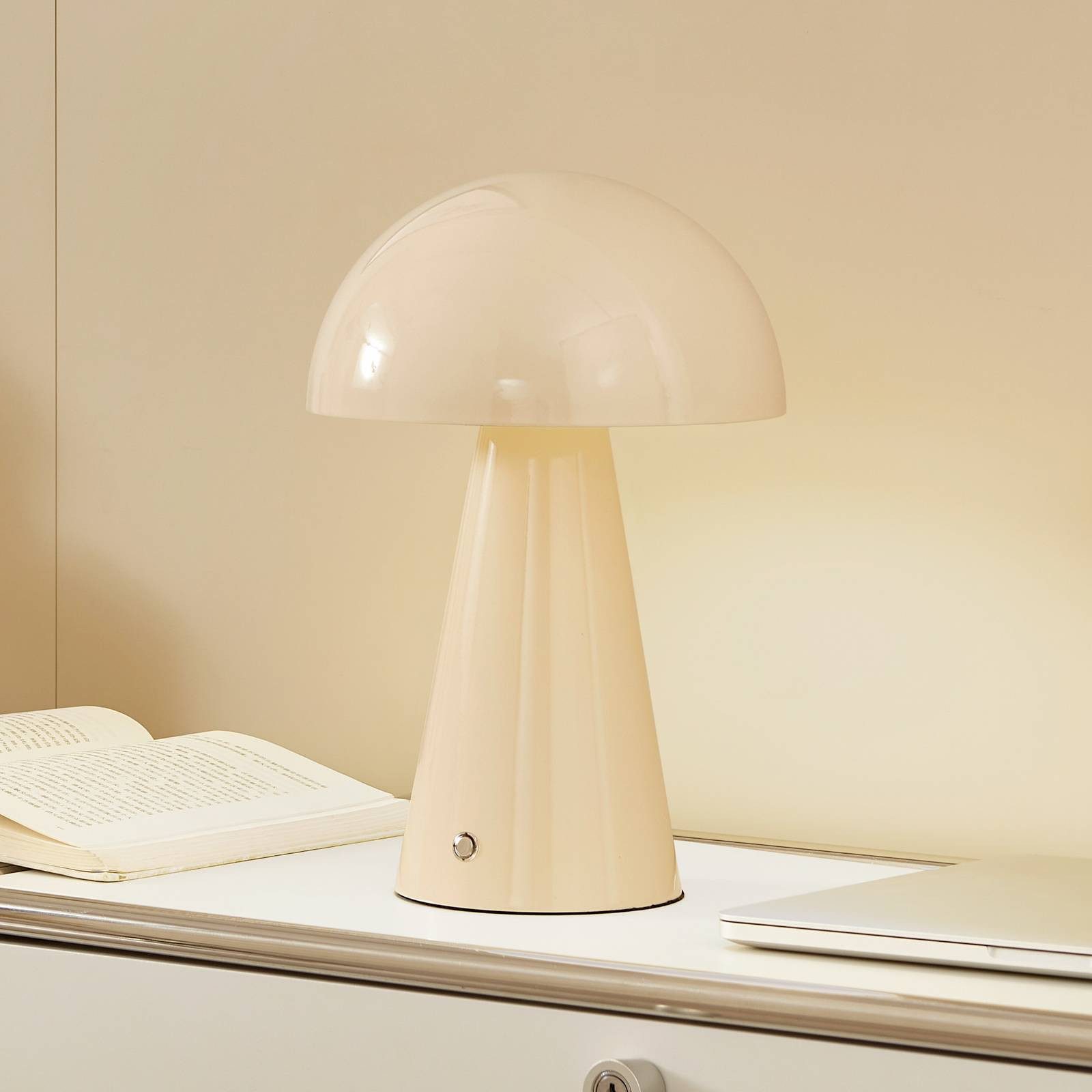 Lindby Tischleuchte Nevijo, Enthalten, 1 x 1,7 W LED, warmweiß