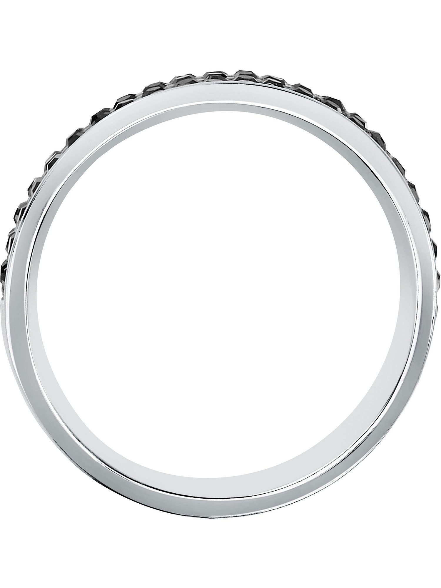 KARL LAGERFELD Fingerring Karl Lagerfeld Damen-Damenring Edelstahl Kristall, Kristall