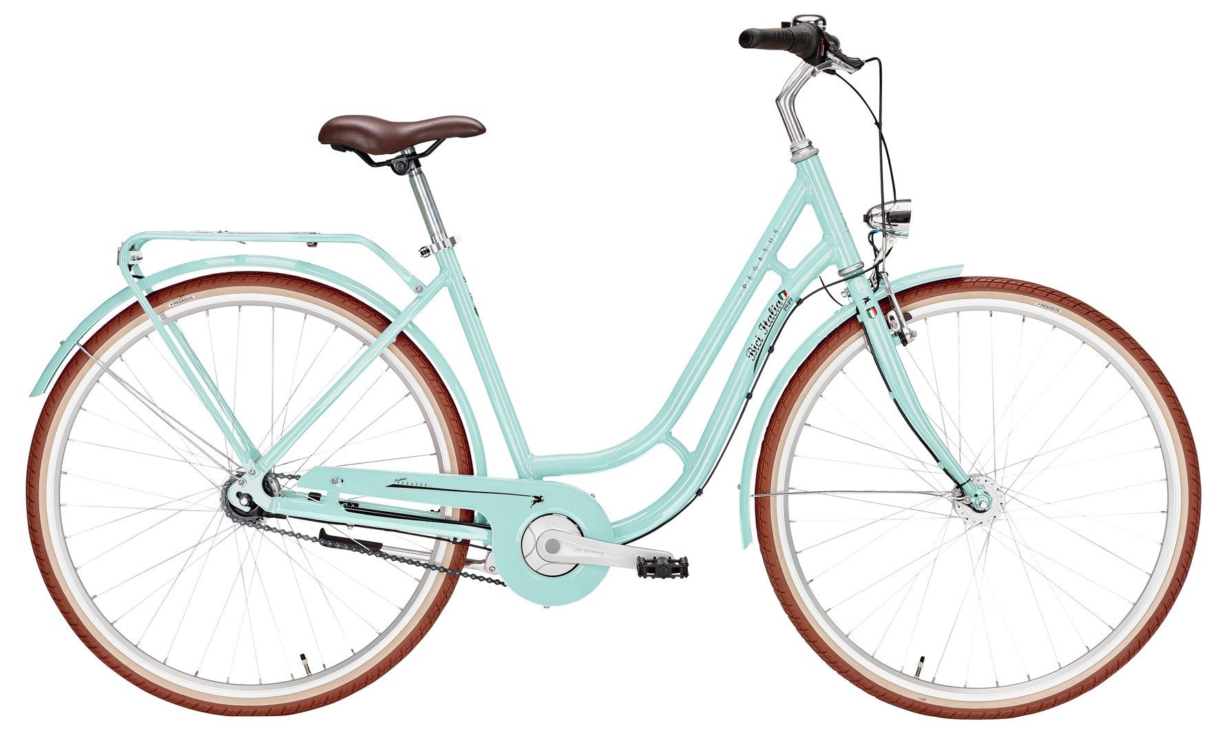Pegasus Cityrad Pegasus Bici Italia 7 Damen blau 2025/2026, 7 Gang, Nabenschaltung