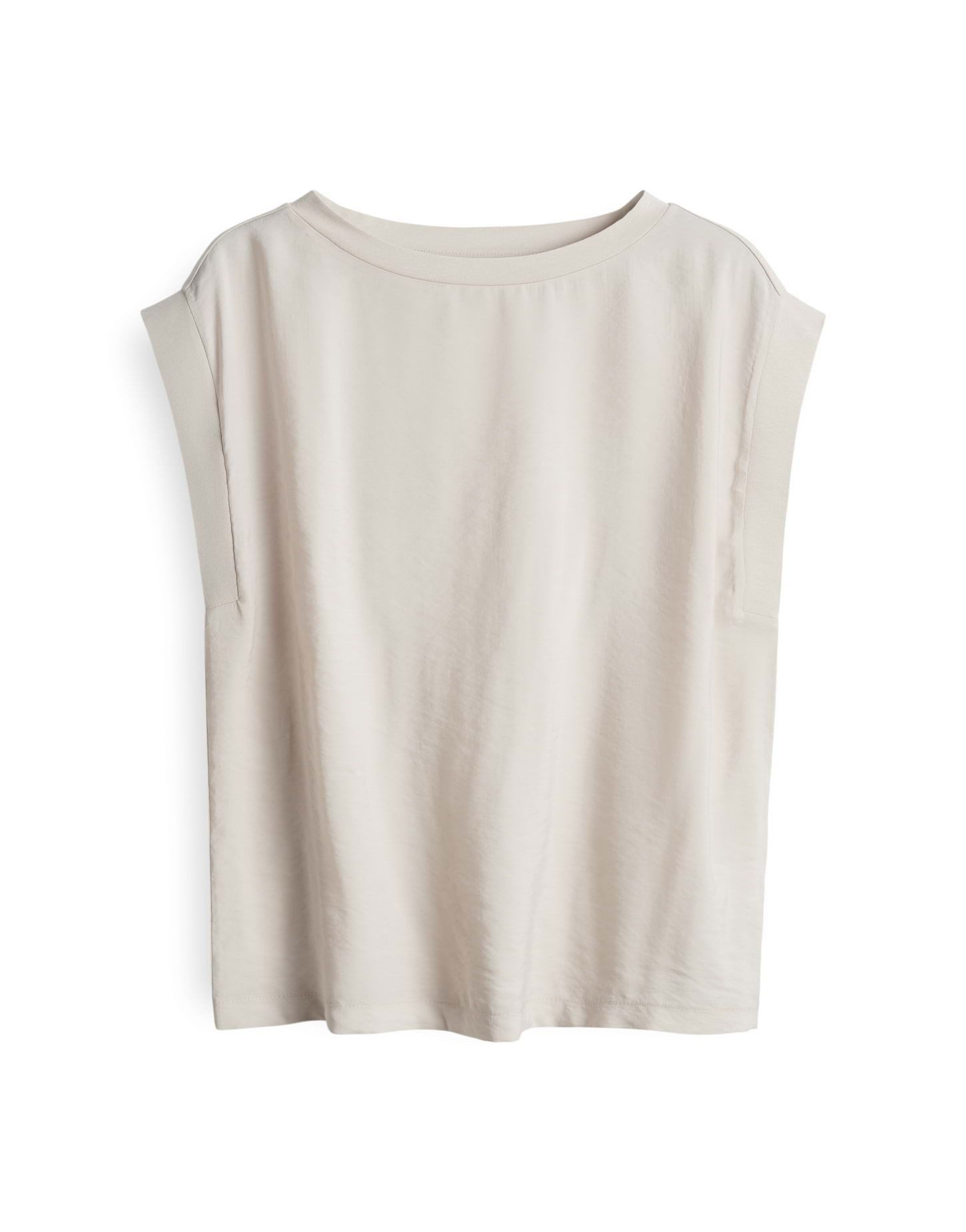 Kurzarmshirt SILKISI im Materialmix