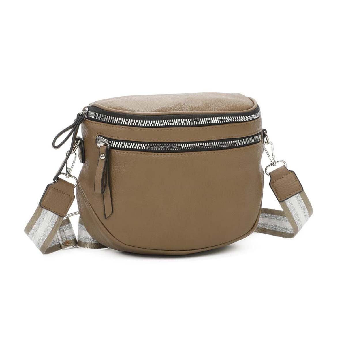 ITALYSHOP24 Schultertasche Damen Umhängetasche Crossover Brusttasche günstig online kaufen